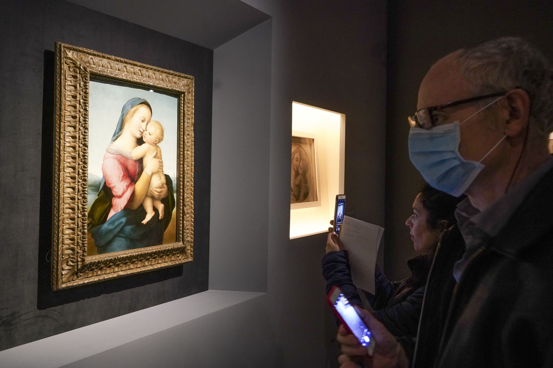 APTOPIX Italy Virus Outbreak Art